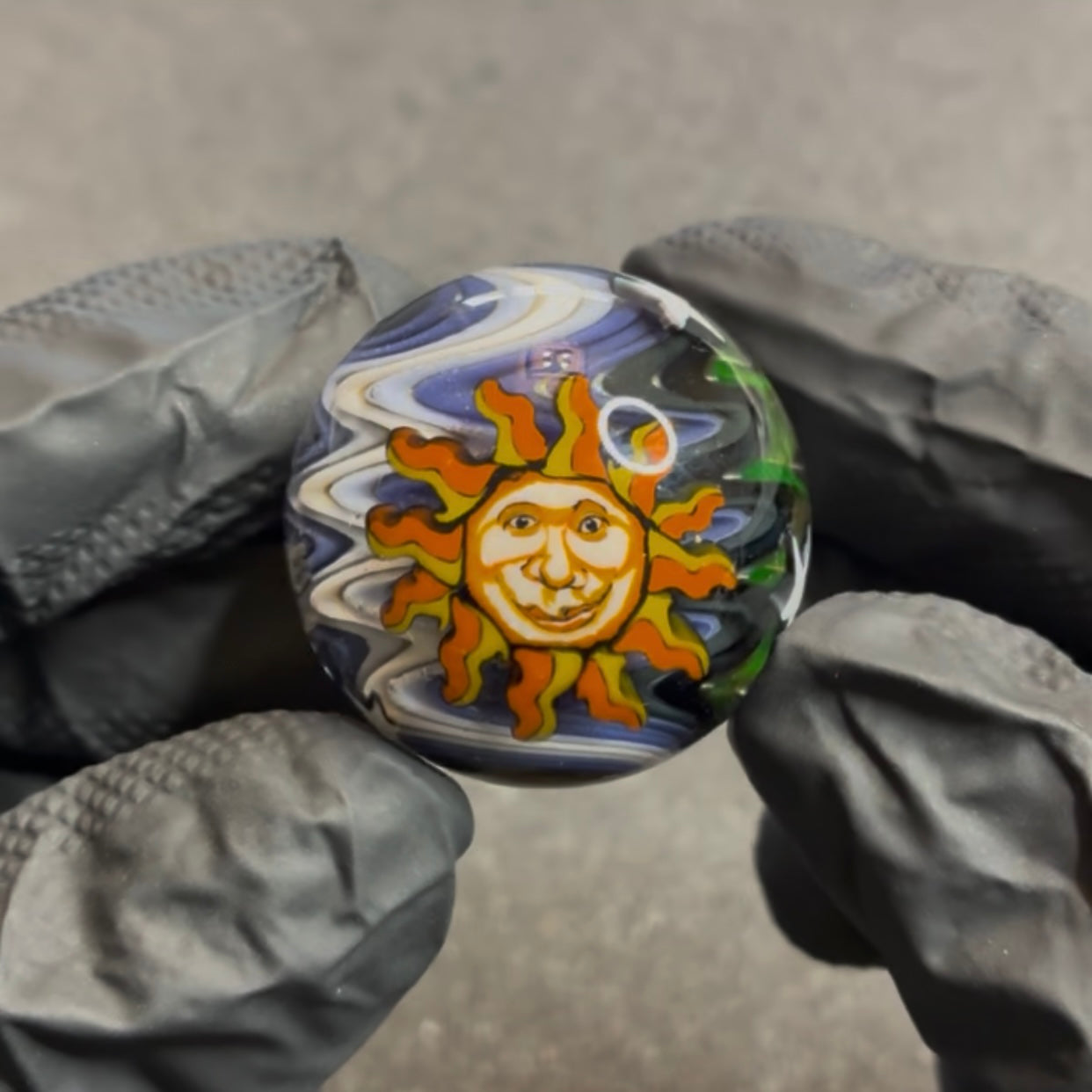 Stephen Boehme Sun and Moon Marbles 1.2