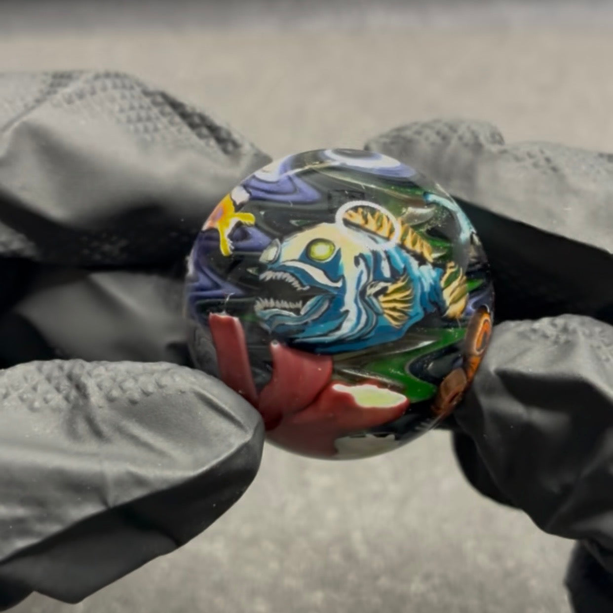 Stephen Boehme Angler Fish Reef Marble 1.4" #314