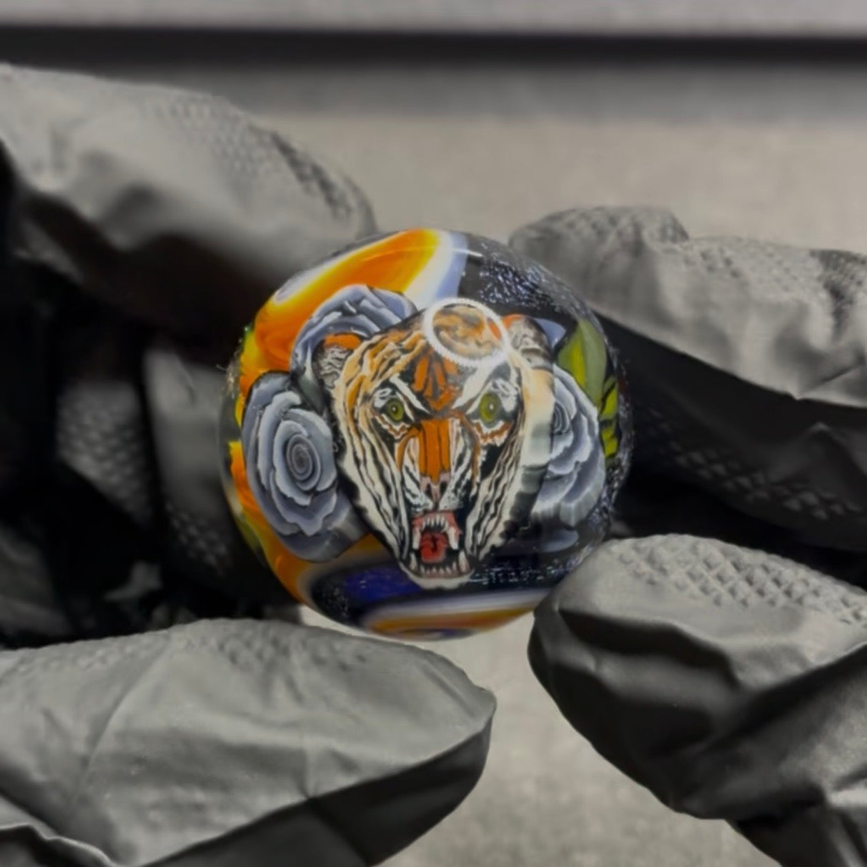 Stephen Boehme Tiger Marble 1.41" #402