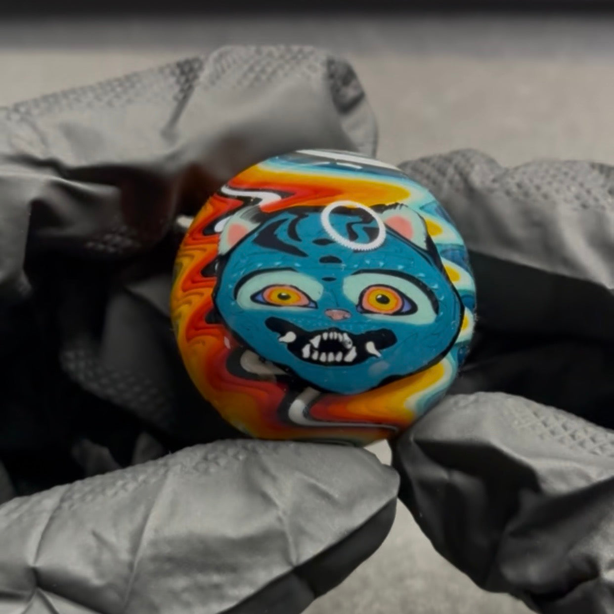 Stephen Boehme Derpy Tiger & Sussie Marble 1.41" #403
