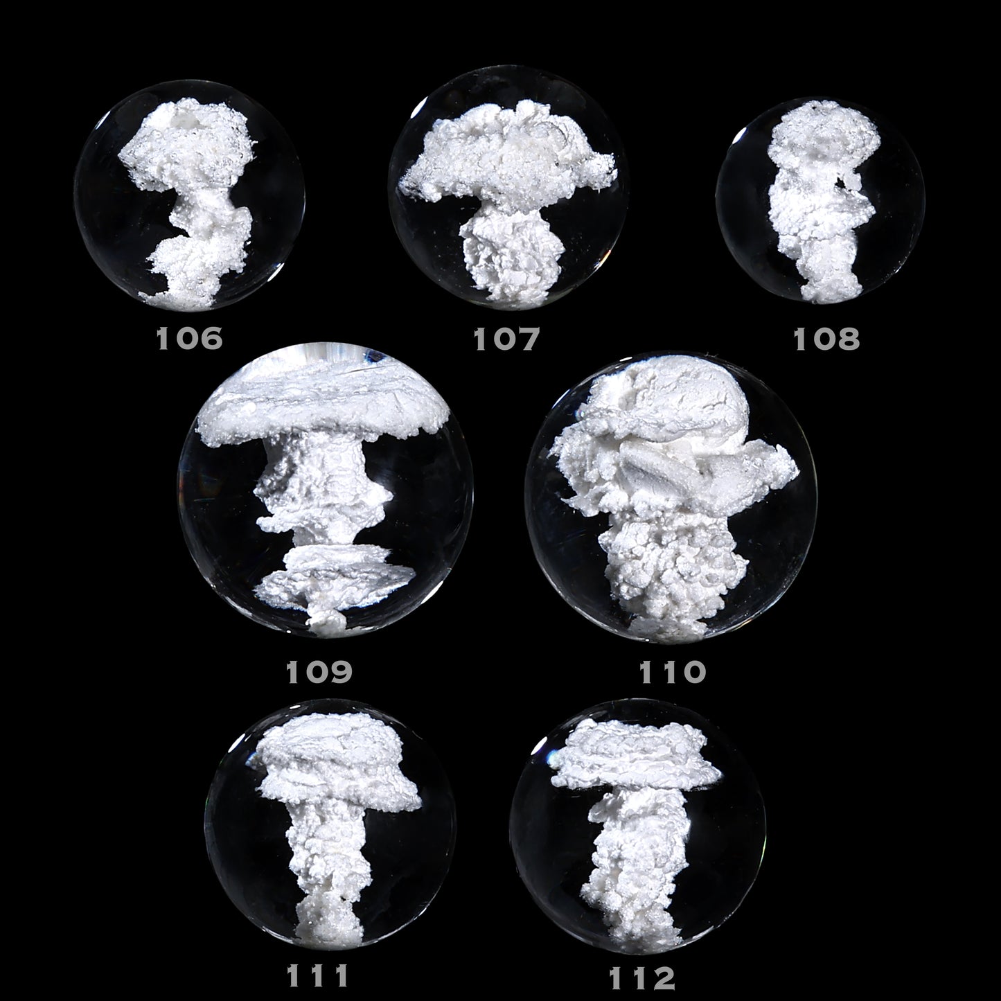 Kyle Frettem Atom Bomb Marbles