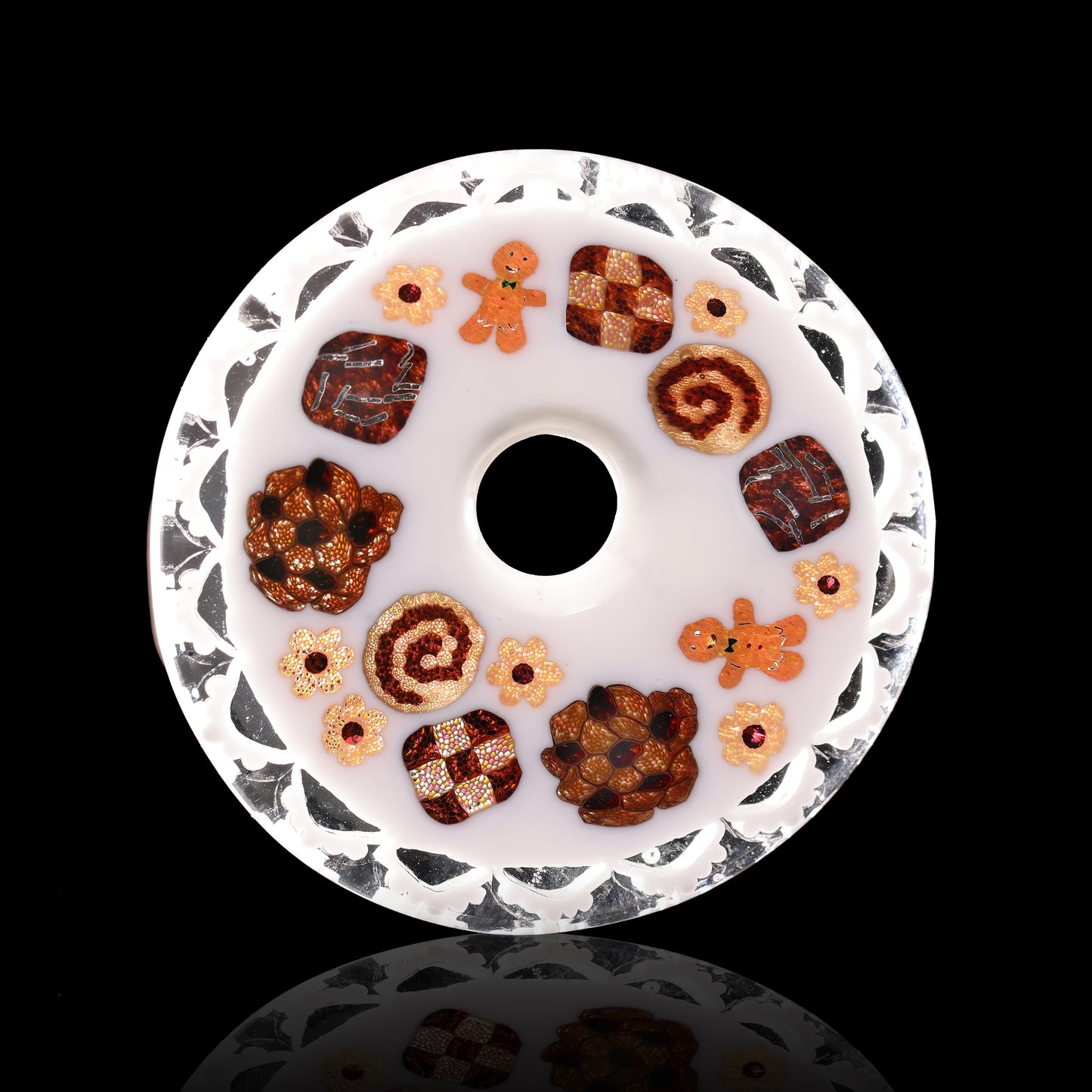Sakiyo Takeuchi Murrine Cookie Ring Pendant
