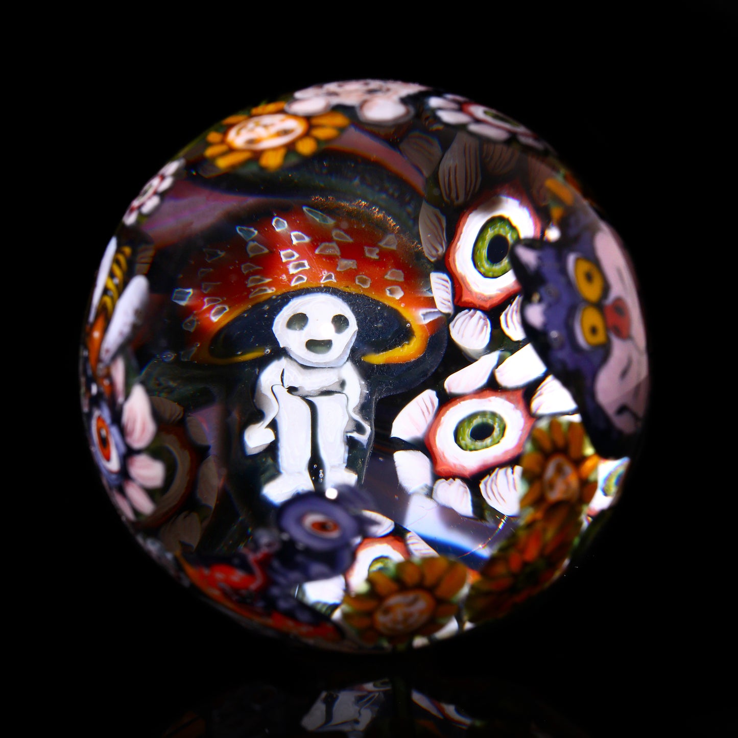 Stephen Boehme Cheshire Cat & Friends Marble 2.6”