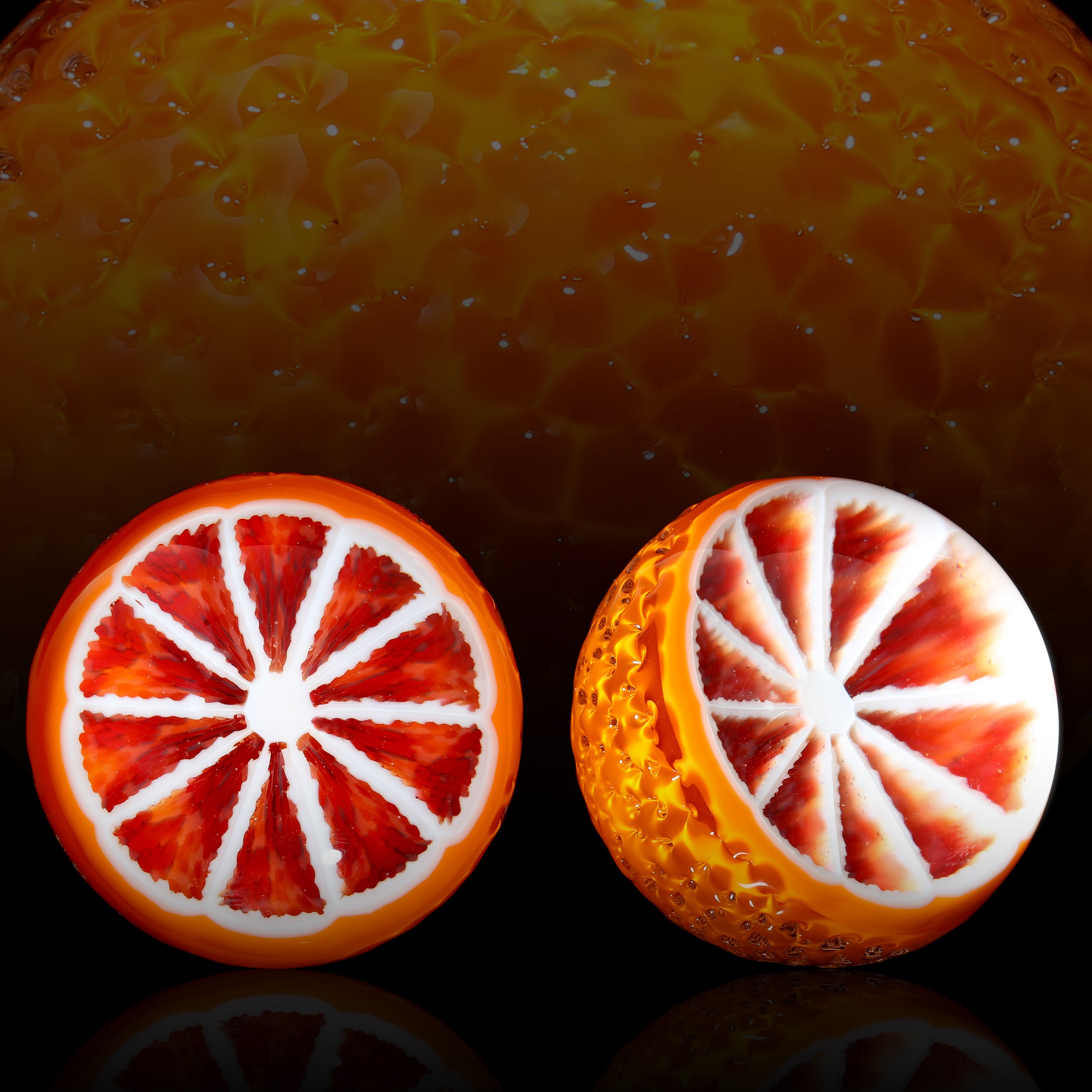 Lyons Blood Orange Half Fruit 1.5” – That Glass Gallery, LLC