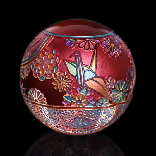 Masataka Joei Origami Crane Marble 1.49”