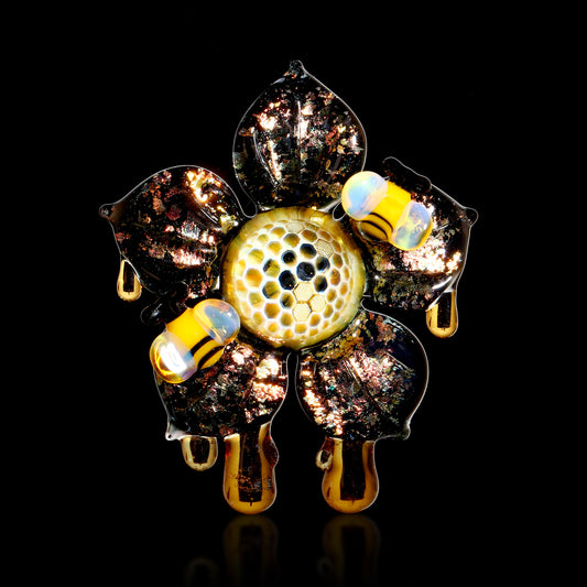 Mars X Joe P Flower Pendant 2” x 1.5”